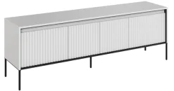 Lenart Szafki Rtv Do Salonu|Szafki Rtv*Mała szafka RTV ryflowana Trend TR-05 biała