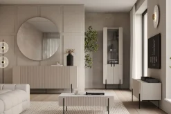 Bogart Ławy I Stoliki Do Pokoju Młodzieżowego|Ławy I Stoliki Do Salonu*MALMI Ława 100 2SZ - cashmere / crema bianca  / czarne nogi