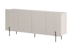 Bogart Komody Do Biura|Komody Do Przedpokoju*MALMI Komoda 200 4D - cashmere / czarne nogi