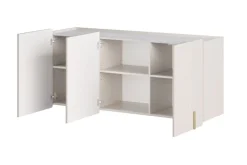 Bogart Komody Do Biura|Komody Do Przedpokoju*MALMI Komoda 150 3D - cashmere / crema bianca  / złoty / wisząca