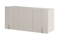 Bogart Komody Do Biura|Komody Do Przedpokoju*MALMI Komoda 150 3D - cashmere / crema bianca  / złoty / wisząca