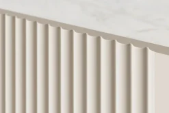 Bogart Komody Do Biura|Komody Do Przedpokoju*MALMI Komoda 150 3D - cashmere / crema bianca / czarny / wisząca