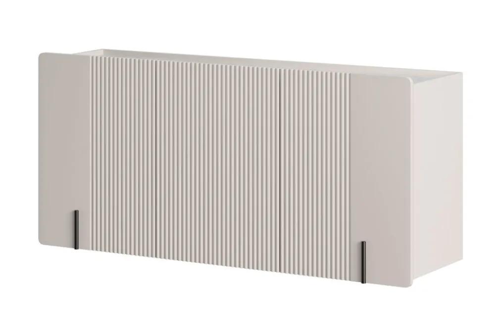 Bogart Komody Do Biura|Komody Do Przedpokoju*MALMI Komoda 150 3D - cashmere / crema bianca / czarny / wisząca