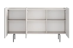 Bogart Komody Do Przedpokoju|Komody Młodzieżowe*MALMI Komoda 150 3D - cashmere / czarne nogi