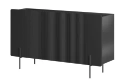 Bogart Komody Do Biura|Komody Do Przedpokoju*MALMI Komoda 150 3D - czarny / czarne nogi