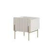 Bogart Szafki I Regały Do Biura|Szafki I Regały Do Pokoju Młodzieżowego*MALMI Szafka nocna 45 1SZ - cashmere / crema bianca  / złote nogi