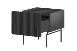 Bogart Szafki I Regały Do Biura|Szafki I Regały Do Pokoju Młodzieżowego*MALMI Szafka nocna 45 1SZ - czarny / czarne nogi