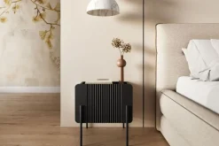 Bogart Szafki I Regały Do Biura|Szafki I Regały Do Pokoju Młodzieżowego*MALMI Szafka nocna 45 1SZ - czarny / czarne nogi