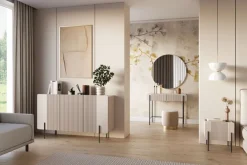 Bogart Szafki I Regały Do Biura|Szafki I Regały Do Pokoju Młodzieżowego*MALMI Szafka nocna 45 1SZ - cashmere / czarne nogi