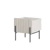 Bogart Szafki I Regały Do Biura|Szafki I Regały Do Pokoju Młodzieżowego*MALMI Szafka nocna 45 1SZ - cashmere / crema bianca  / czarne nogi