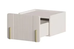 Bogart Szafki I Regały Do Biura|Szafki I Regały Do Pokoju Młodzieżowego*MALMI Szafka nocna 45 1SZ - cashmere / złoty / wisząca