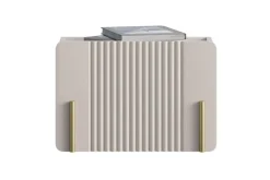 Bogart Szafki I Regały Do Biura|Szafki I Regały Do Pokoju Młodzieżowego*MALMI Szafka nocna 45 1SZ  - cashmere / crema bianca  / złoty / wisząca