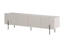 Bogart Szafki Rtv Do Salonu|Szafki Rtv*MALMI Szafka RTV 200 2D2SZ - cashmere / crema bianca / czarne nogi