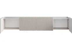 Bogart Szafki Rtv Do Salonu|Szafki Rtv*MALMI Szafka RTV 200 2D2SZ - cashmere / crema bianca  / czarny / wisząca