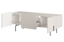 Bogart Szafki Rtv Do Salonu|Szafki Rtv*MALMI Szafka RTV 150 2D1SZ - cashmere / czarne nogi