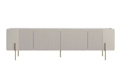 Bogart Szafki Rtv Do Salonu|Szafki Rtv*MALMI Szafka RTV 200 2D2SZ - cashmere / złote nogi