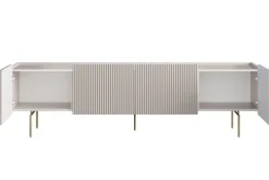 Bogart Szafki Rtv Do Salonu|Szafki Rtv*MALMI Szafka RTV 200 2D2SZ - cashmere / złote nogi