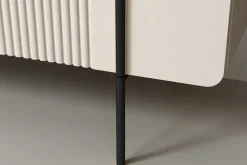 Bogart Szafki Rtv Do Salonu|Szafki Rtv*MALMI Szafka RTV 150 2D1SZ - cashmere / crema bianca  / czarne nogi