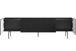 Bogart Szafki Rtv Do Salonu|Szafki Rtv*MALMI Szafka RTV 200 2D2SZ - czarny / czarne nogi