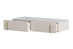 Bogart Konsole Do Przedpokoju|Toaletki Do Sypialni*MALMI Toaletka 100 2SZ - cashmere / crema bianca  / złoty / wisząca