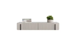 Bogart Konsole Do Przedpokoju|Toaletki Do Sypialni*MALMI Toaletka 100 2SZ - cashmere / crema bianca / czarny / wisząca