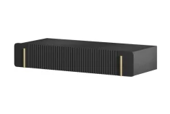 Bogart Konsole Do Przedpokoju|Toaletki Do Sypialni*MALMI Toaletka 100 2SZ - czarny / złoty / wisząca