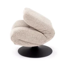 Halmar Fotele*MANGO fotel wypoczynkowy ciemny beżowy (1p=1szt)1 sztuka