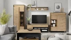 Lenart Zestawy Do Salonu*Meble loftowe do salonu dąb artisan Quant