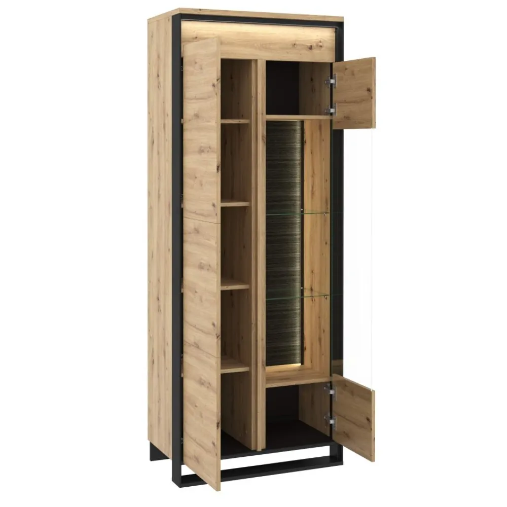 Lenart Zestawy Do Salonu*Meble loftowe do salonu dąb artisan Quant