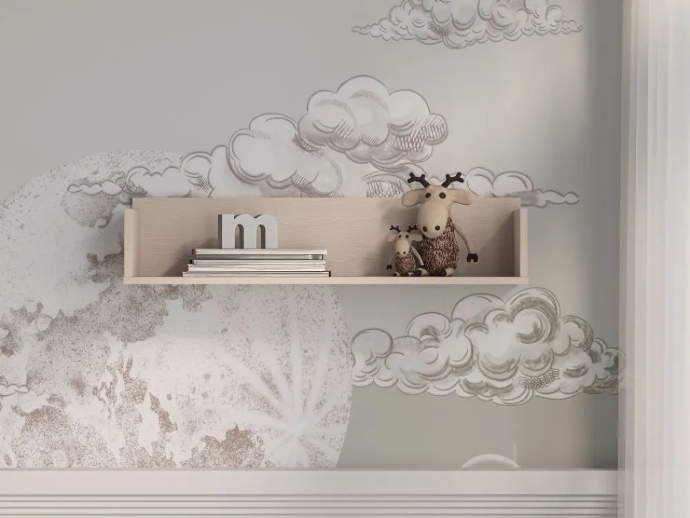 ML Meble Półki*Mevel 11 Piasek pustyni - półka