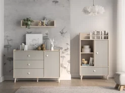 ML Meble Półki*Mevel 11 Piasek pustyni - półka