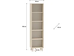 ML Meble Szafki I Regały*Mevel 03 Piasek pustyni - regał