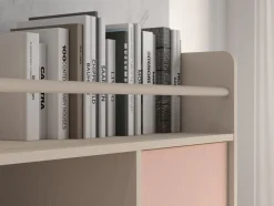 ML Meble Komody*Mevel 04 Piasek pustyni/Millennial pink - komoda 1D1S