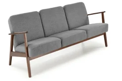 Halmar Fotele*MILANO 3S sofa- popielaty tap. Castel 93 (1p=1szt)1 sztuka