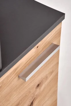 Halmar Biurka*MISO biurko, grafitowy / dąb artisan (2p=1szt)1 sztuka