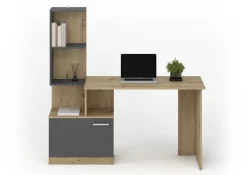 Halmar Biurka*MISO biurko, grafitowy / dąb artisan (2p=1szt)1 sztuka