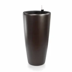 ArteHome Doniczki I Osłonki*Modena reprezentacyjna donica w kolorze metallic espresso z wkładem nawadniającym 40x40x75