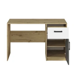 Dzieci ML Meble Biurka Do Pokoju Młodzieżowego|Krzesła Do Biurka Do Pokoju Dziecięcego*Młodzieżowe biurko z szuflada i szafką FINI 08