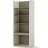 Dzieci Lenart Szafki I Regały Do Biura|Szafki I Regały Do Pokoju Młodzieżowego*Młodzieżowy regał otwarty z półkami WO-04 kolor szampański / eukaliptus