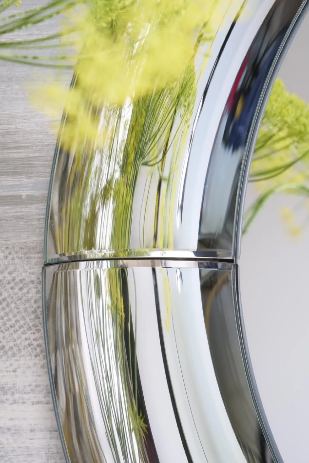 Halmar Lustra*MOON lustro ścienne, srebrny (1p=1szt)1 sztuka