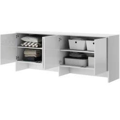 Lenart Tapczany|Nadstawki Do Półkotapczanu*NADSTAWKA BC-10 DO PÓŁKOTAPCZANU POZIOMEGO BIAŁY / BIAŁY POŁYSK BED CONCEPT