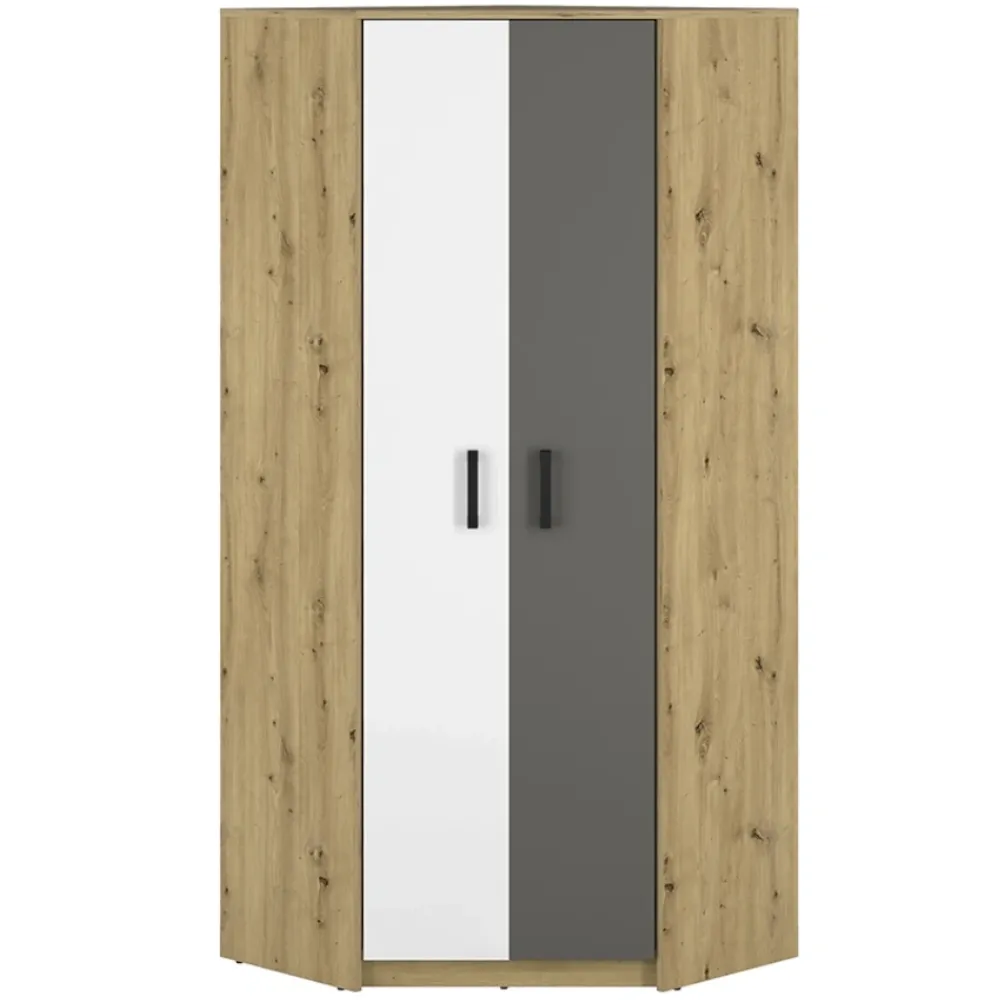 ML Meble Szafy Do Pokoju Młodzieżowego|Szafy*Narożna szafa do pokoju młodzieżowego FINI 13