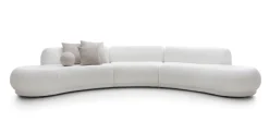 Puszman Narożniki Do Salonu|Narożniki*Narożnik duży półokrągły z poduszkami Gio COTTL-C1-COTTR