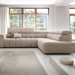 Puszman Kanapy I Sofy Do Salonu|Narożniki*Narożnik modułowy z elektrycznym wysuwem siedziska Zurich A2E-C-OTTR