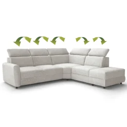 Libro Narożniki Do Salonu|Narożniki*Narożnik modułowy z funkcją spania i pojemnikiem Emonda