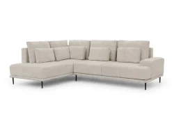 Bogart Narożniki Do Salonu|Narożniki*Narożnik Nicole L z funkcją spania / Hevia 207.09 / czarne nogi / strona lewa