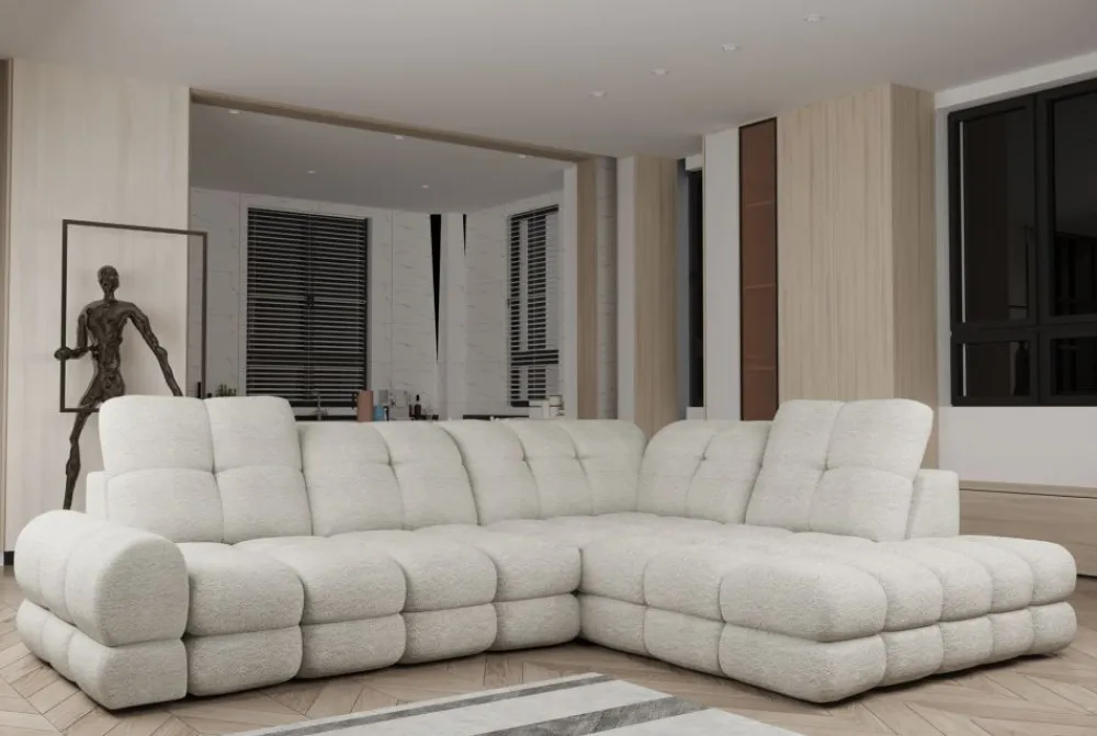 Wersal Narożniki Do Salonu|Narożniki*Narożnik pikowany z pojemnikiem Tollo L