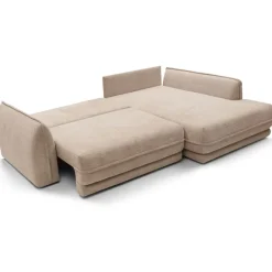 Puszman Narożniki|Narożniki Z Funkcją Spania*Narożnik rozkładany z pojemnikiem Mojave II beżowy