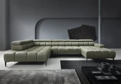 Wersal Narożniki Do Salonu|Narożniki*Narożnik skórzany z elektryczną funkcją relaks Plaza XL