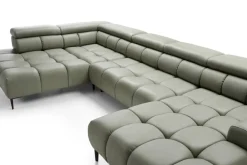 Wersal Narożniki Do Salonu|Narożniki*Narożnik skórzany z elektryczną funkcją relaks Plaza XL